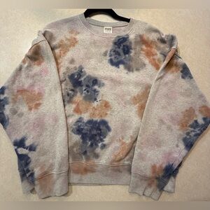 PINK Victoria's Secret Pastel Tie-Dye Sweatshirt
